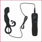 Силиконовый массажер простаты Butt Plug с вибрацией, водонепроницаемый photo 2