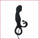 Силиконовый массажер простаты Butt Plug с вибрацией, водонепроницаемый photo 5