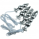 Набор анальных мастурбаторов с электростимуляцией  photo 2