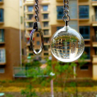 Большой стеклянный анальный шарик - 50 мм photo 5