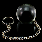 Большой стеклянный анальный шарик - 50 мм photo 2