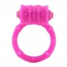 Эрекционная вибронасадка POSH SILICONE VIBRO RING PINK photo 1