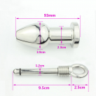 Анальная пробка. Металл. photo 3