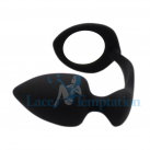 Массажер простаты. С кольцом. Силикон. photo 6