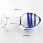 Анальная пробка. Стекло. photo 3