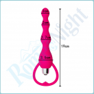 Анальные шарики. С вибрацией. Силикон. photo 3
