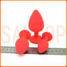 Анальная пробка. Силикон.  photo 5