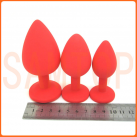 Анальная пробка. Силикон.  photo 3