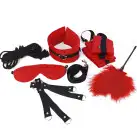 Набір БДСМ Art of Sex - Soft Touch BDSM Set, 9 предметів, Червоний photo 3