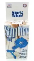 Эрекционная насадка+утяжка SAPHIRE ENHANCER RING photo 3