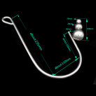 Анальный крюк с 3 шаров photo 1