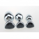 Анальная пробка. Металл. 3 шт. photo 6