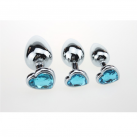 Анальная пробка. Металл. 3 шт. photo 5