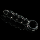 Стеклянный фаллоимитатор, прозрачный photo 3