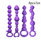Анальные шарики. Силкион. 4 шт. photo 2