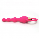 Водонепроницаемый силиконовый анальный вибратор photo 5