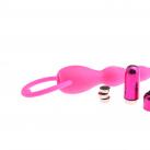 Водонепроницаемый силиконовый анальный вибратор photo 1