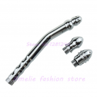 Анальный душ. 3 насадки. Металл. photo 2