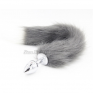 Анальная пробка "Серный лисий хвост" Butt Plug photo 5