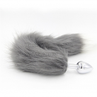 Анальная пробка "Серный лисий хвост" Butt Plug photo 3