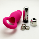 Анальная пробка. Силикон. Вибрационная. photo 6