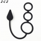 Анальная пробка. С кольцом. Силикон. photo 5