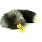 Анальная пробка. Металл. С хвостом. photo 5