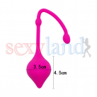 Вагинальная кегля. Силикон. 3,5 см. photo 3