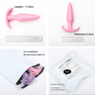 Анальная пробка. Силикон. 2 шт. photo 6