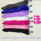 Анальная пробка. Металл. С хвостом. photo 4