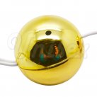 Анальные шарики. С вибрацией. Золотой цвет. photo 6