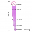 Силиконовый анальный фаллоимитатор photo 1