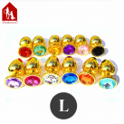 Анальная пробка Davidsource Jewled, 91 мм photo 1