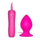 Анальная пробка с вибрацией, водонепроницаемая photo 4