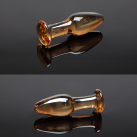 Анальная пробка из стекла, 9.2 х 3.1 см photo 1