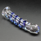 Стеклянный фаллоимитатор,19 см photo 4