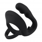 Силиконовый массажер простаты с кольцом на пенис photo 5