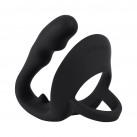 Силиконовый массажер простаты с кольцом на пенис photo 3