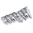 Металлическая анальная пробка Butt Plug photo 2