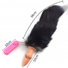 Анальная пробка с хвостом photo 3