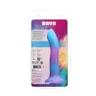 Фалоімітатор, що світиться в темряві, ADDICTION Rave 8″ Glow in the Dark Dildo Blue Purple, 20,3 см photo 9