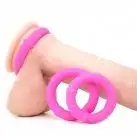 Анальная пробка+эрекционные кольца POSH KIT PINK photo 3