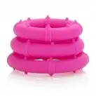 Анальная пробка+эрекционные кольца POSH KIT PINK photo 4