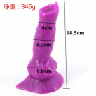 Фаллоимитатор женский Волк 18.5 см photo 5