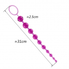 Анальні кульки. Силікон. 1 шт. photo 4