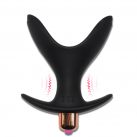 Анальный расширитель. Силикон. Черный. photo 4