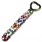 Разноцветные стеклянные анальные шарики photo 3