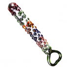 Разноцветные стеклянные анальные шарики photo 5