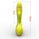 Вібратор. Водонепроникний. Банан. 24 см. photo 3