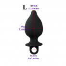 Силиконовая анальная пробка Umania photo 1